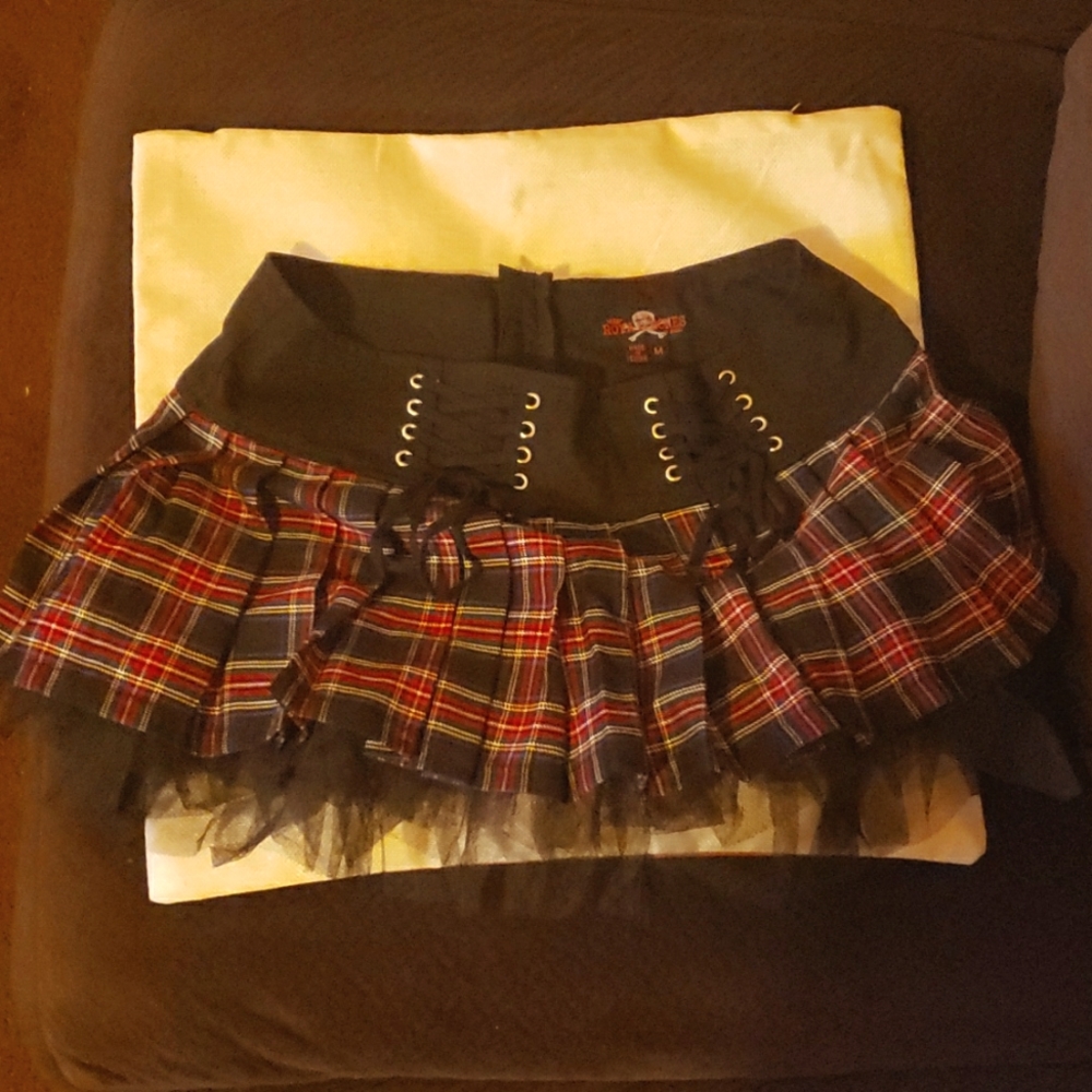 Plaid skirt